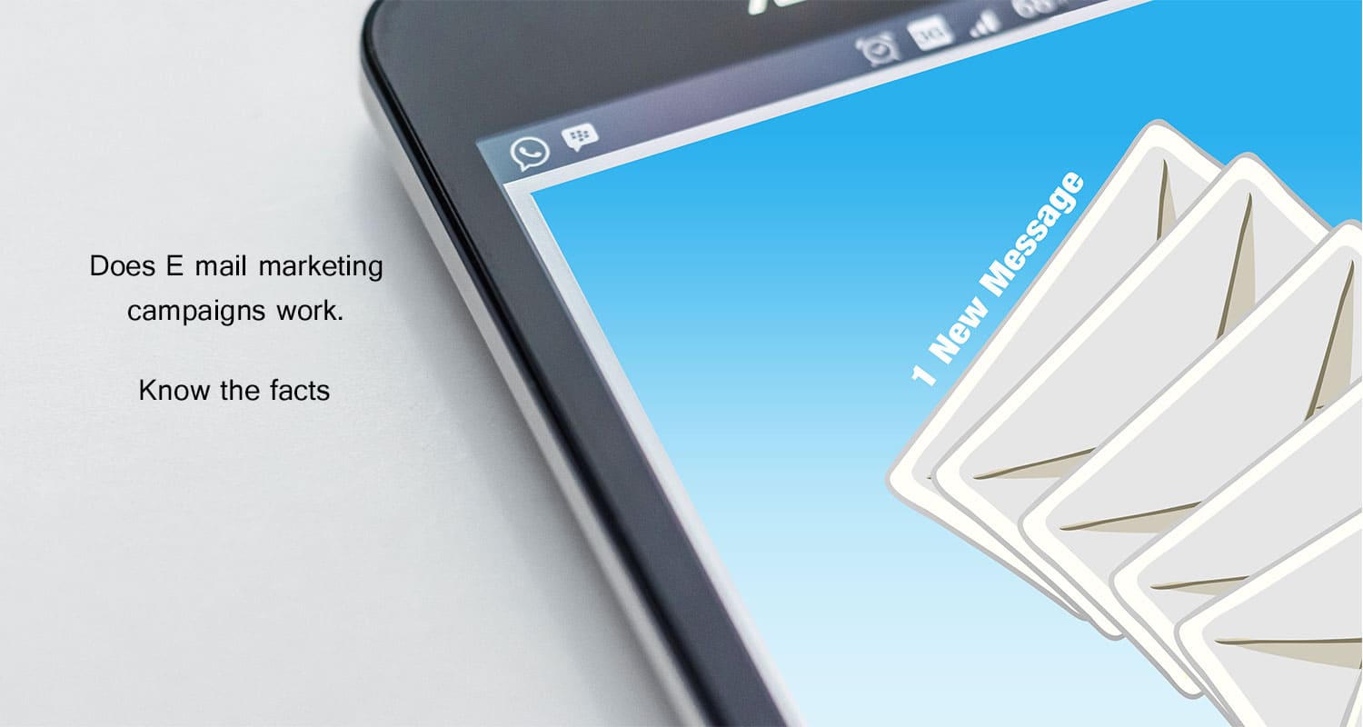 Does an E mail marketing campaign work? Know the facts